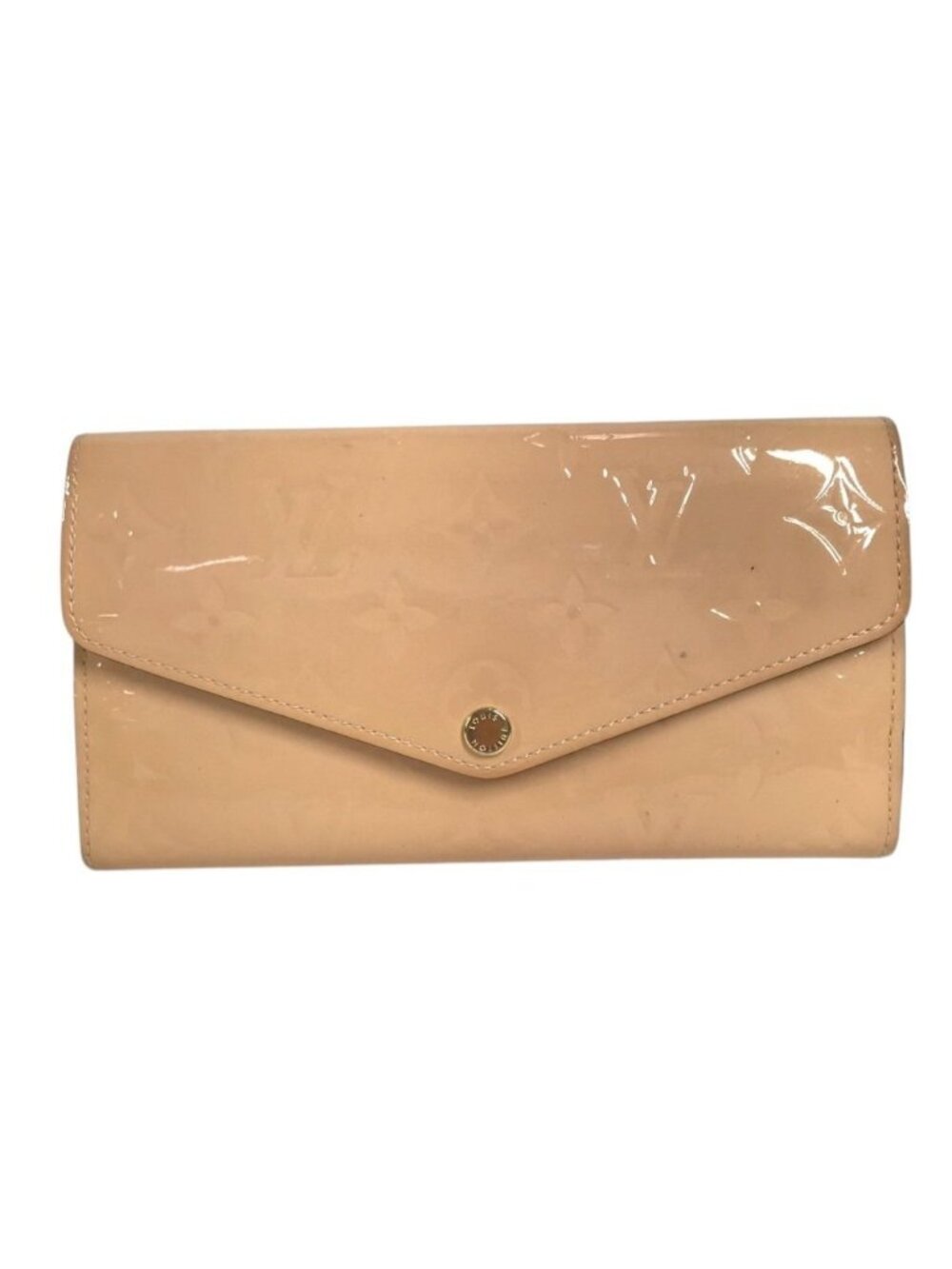 Louis Vuitton Wallet Portefeuille Sarah Monogram Vernis Rose Ballerine Pink